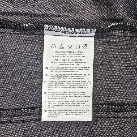 Chef Works Urban Collection Womens Black Shirt (SHC03W-BLK-M) SIZE M - Picture 11 of 13